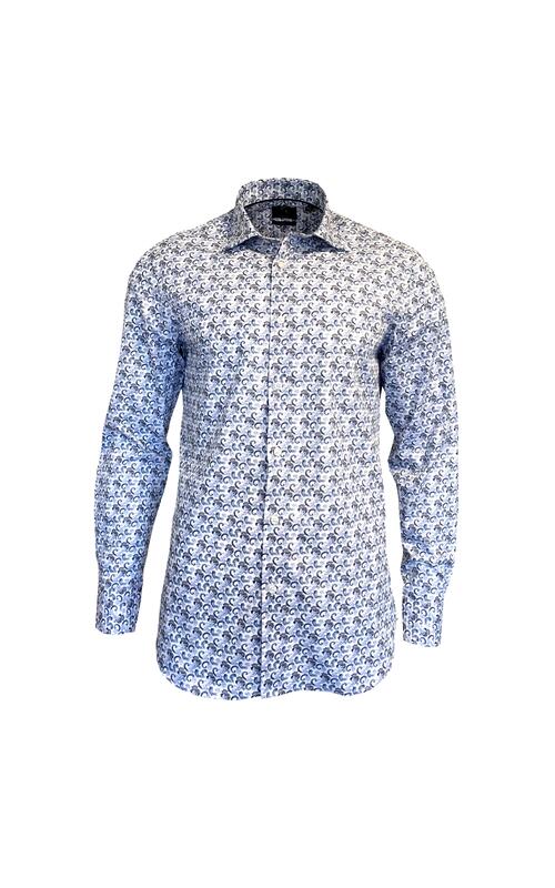 Paysley Shirt Blue Multi L 